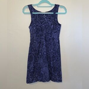 Athleta Floral Paisley Athleisure Dress